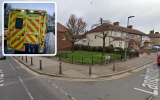 A cyclist was injured in a crash in Langhorne Road, near Heathway which was closed for more than seven hours