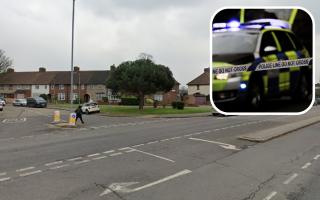 The man was found shot near the junction of Wren Road and Porters Avenue