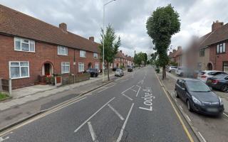 Police were called to Lodge Avenue