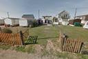 The bungalow at Heacham North Beach which could be removed to make way for a larger property