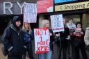 Shammilah Edwards has been living in a single room in Haringey with three children for more than two years. A protest about her treatment was held in Wood Green on Saturday (November 30)