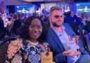 Gold and Silver awards accepted by charity's staff director Olukemi Jeboda and resourcing manager Scott Bateman