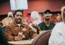 Guvna B and his friend and fellow rapper Barney Artist went for a bingo night in Dagenham