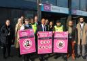 The scheme was launched outside Barking station