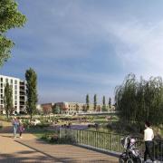 A CGI of the new park