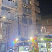 More than ten 999 calls were received reporting the fire