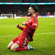 Liam Cullen scored twice as Wales beat Iceland 4-1 to top their Nations League group (Nick Potts/PA)